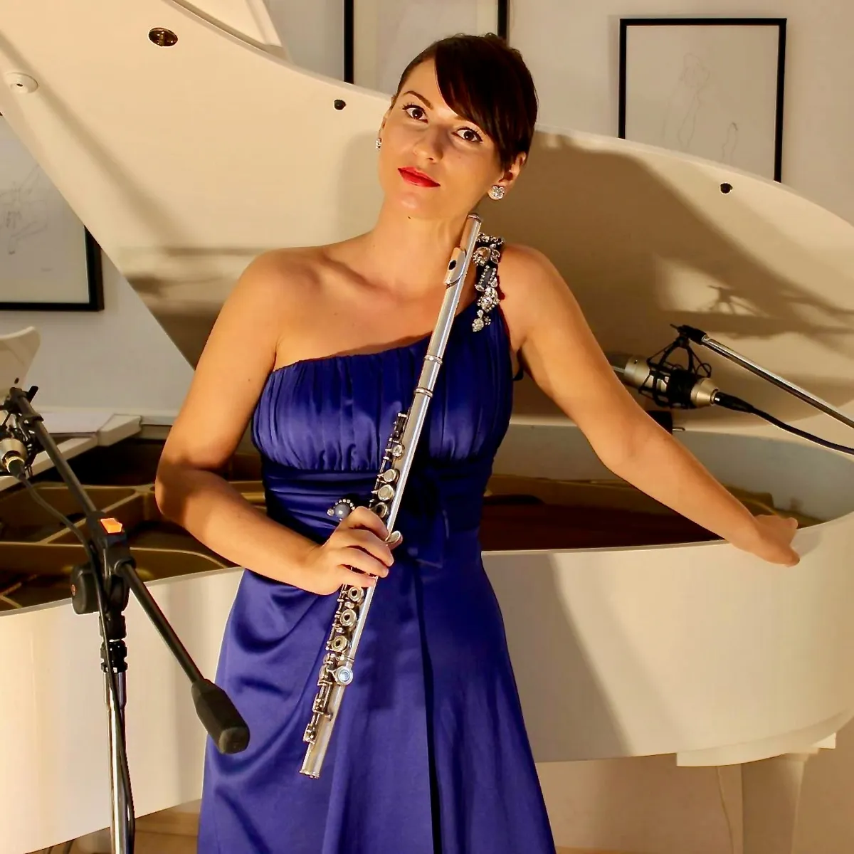 Снимка на жена със саксофон KristinSAX